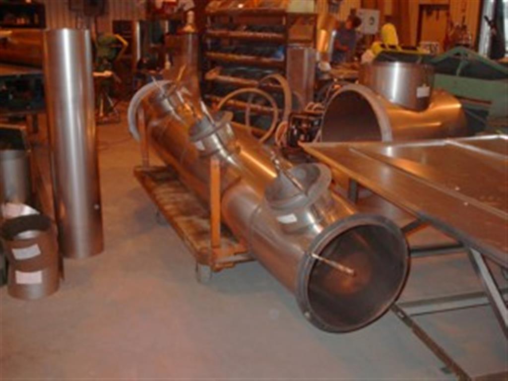 Welded Stainless Steel Ductwork