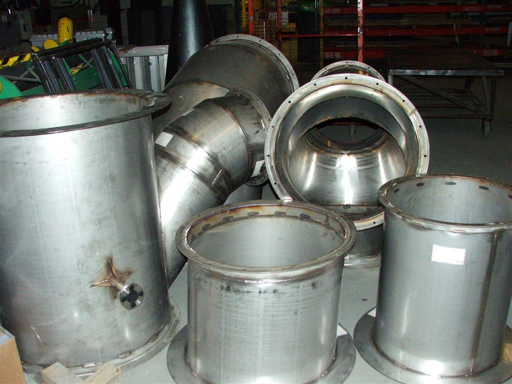 Welded Stainless Steel Ductwork