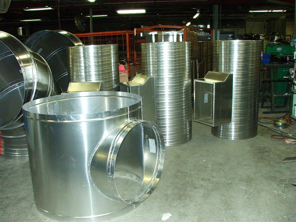 Aluminum Spiral Ductwork