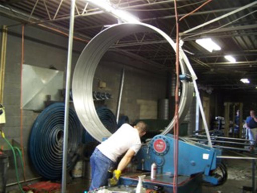 Galvanized Spiral Ductwork