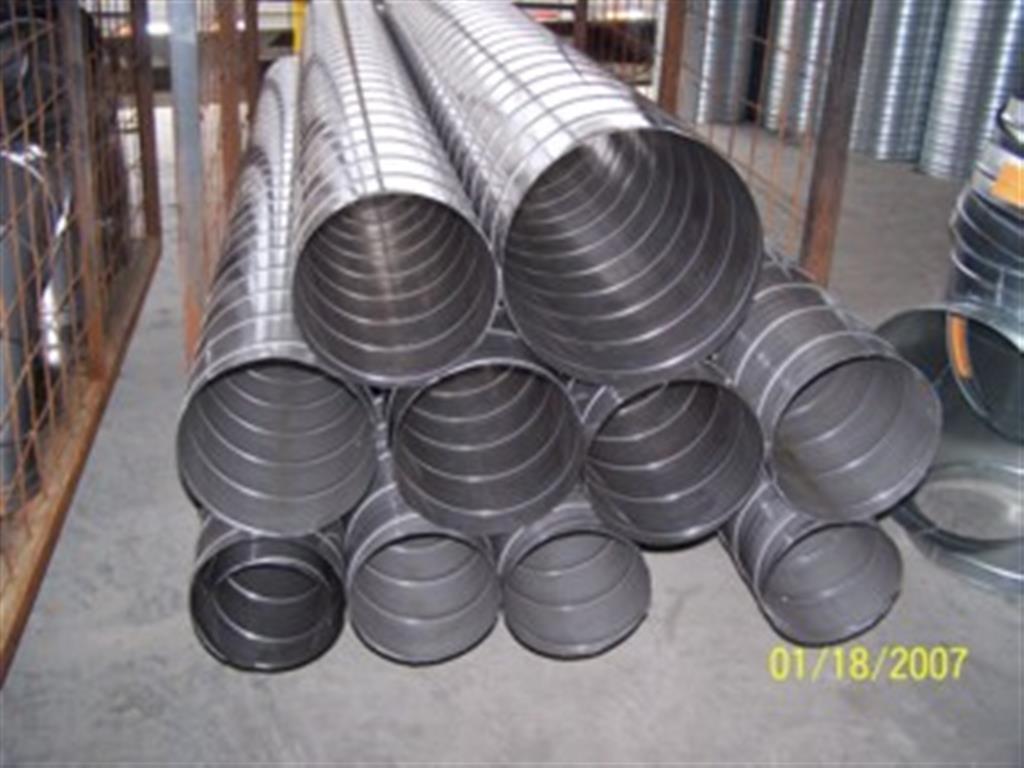 Galvanized Spiral Ductwork