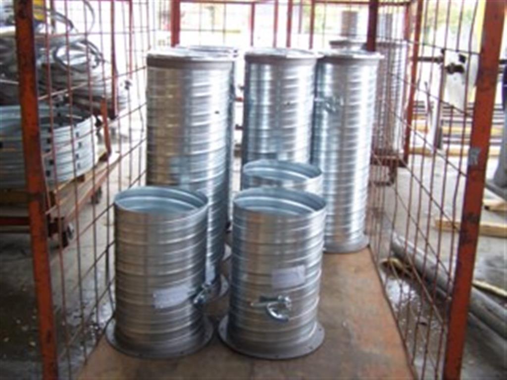 Galvanized Spiral Ductwork